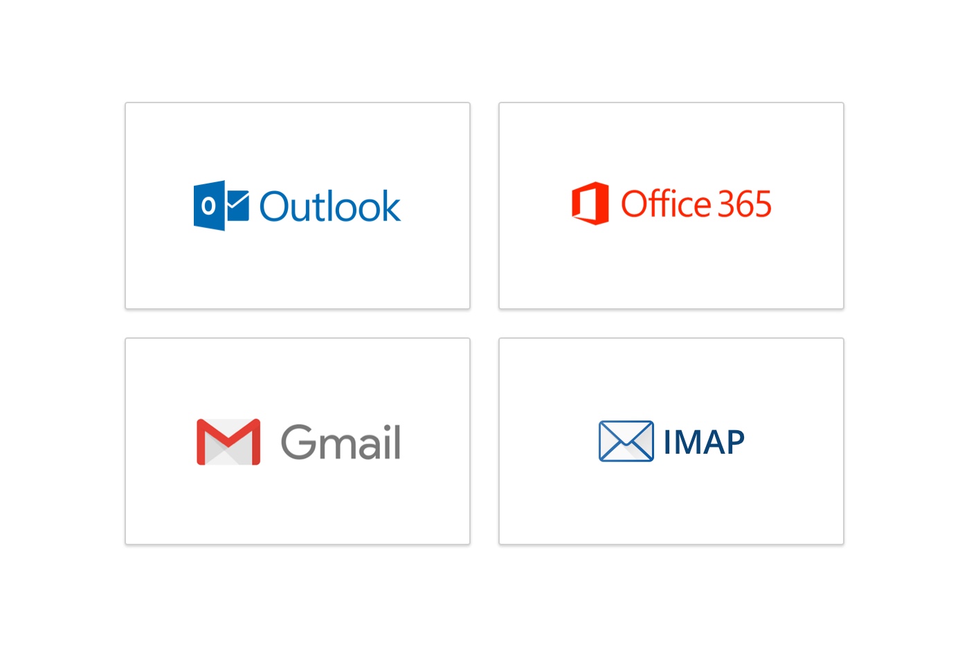 connect to outlook or gmail